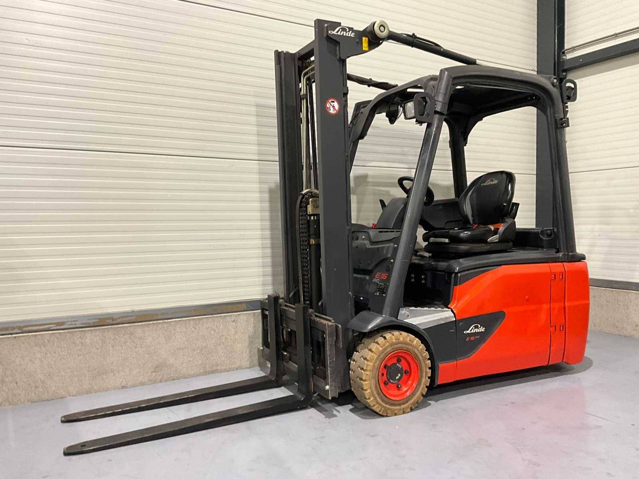 Forklift Linde E16L-02 Electric 1600kg 3.21m 2014