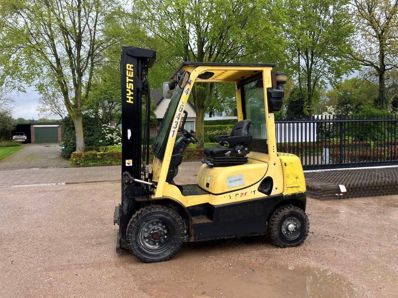 Forklift Hyster H2.0XT Diesel 1600kg 3.79m 2017