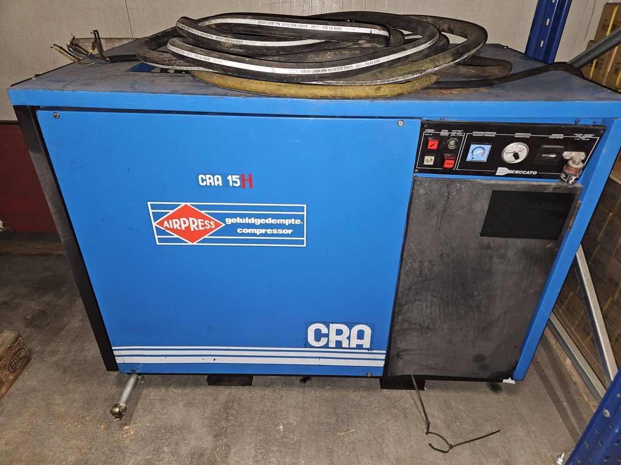 Lot of Construction Machines Airpress/Berko