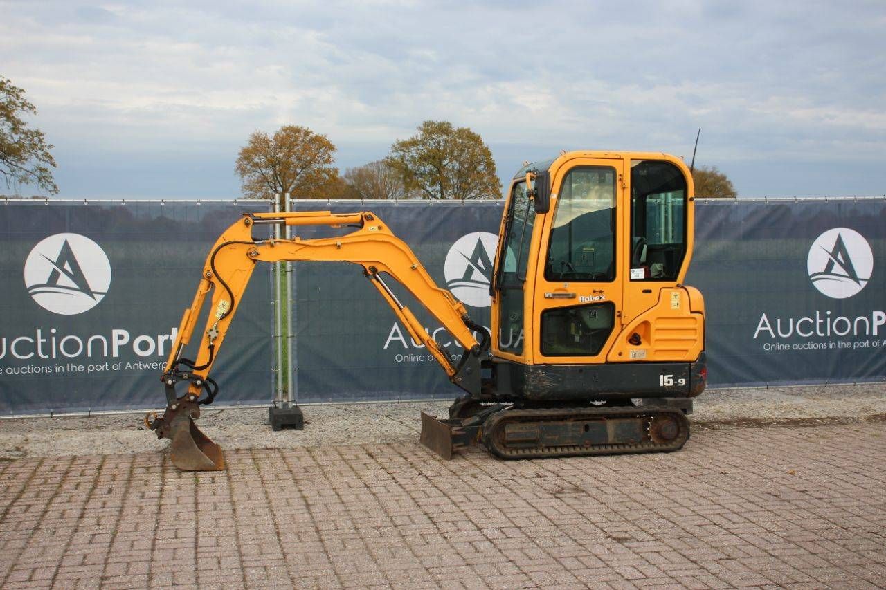 Mini excavator Hyundai ROBEX16-9 Diesel 12kW 2012