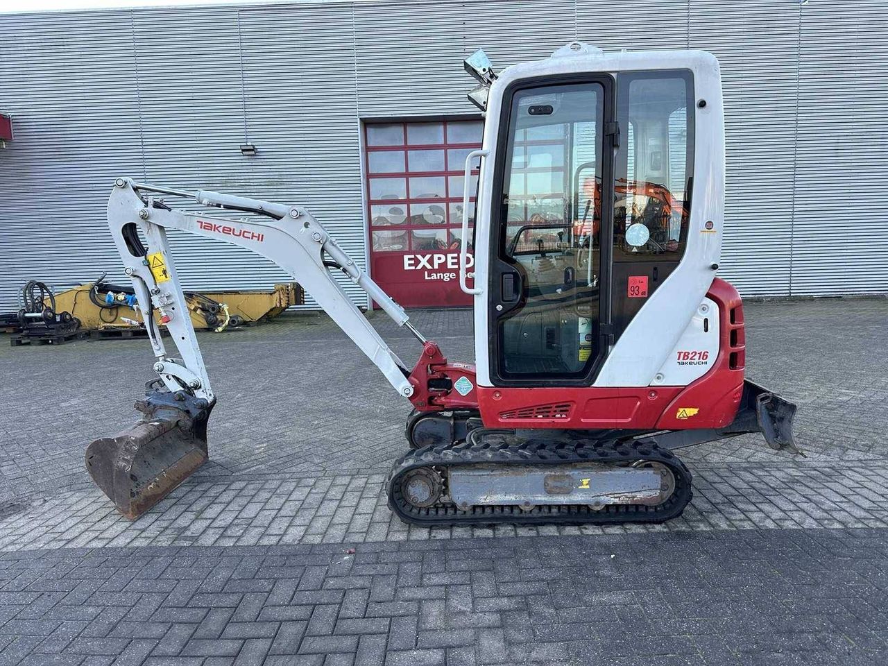 Mini digger Takeuchi TB216 Diesel 2015