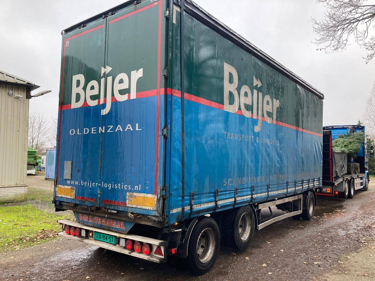 Sliding curtain trailer GS Meppel AV-2800 2008