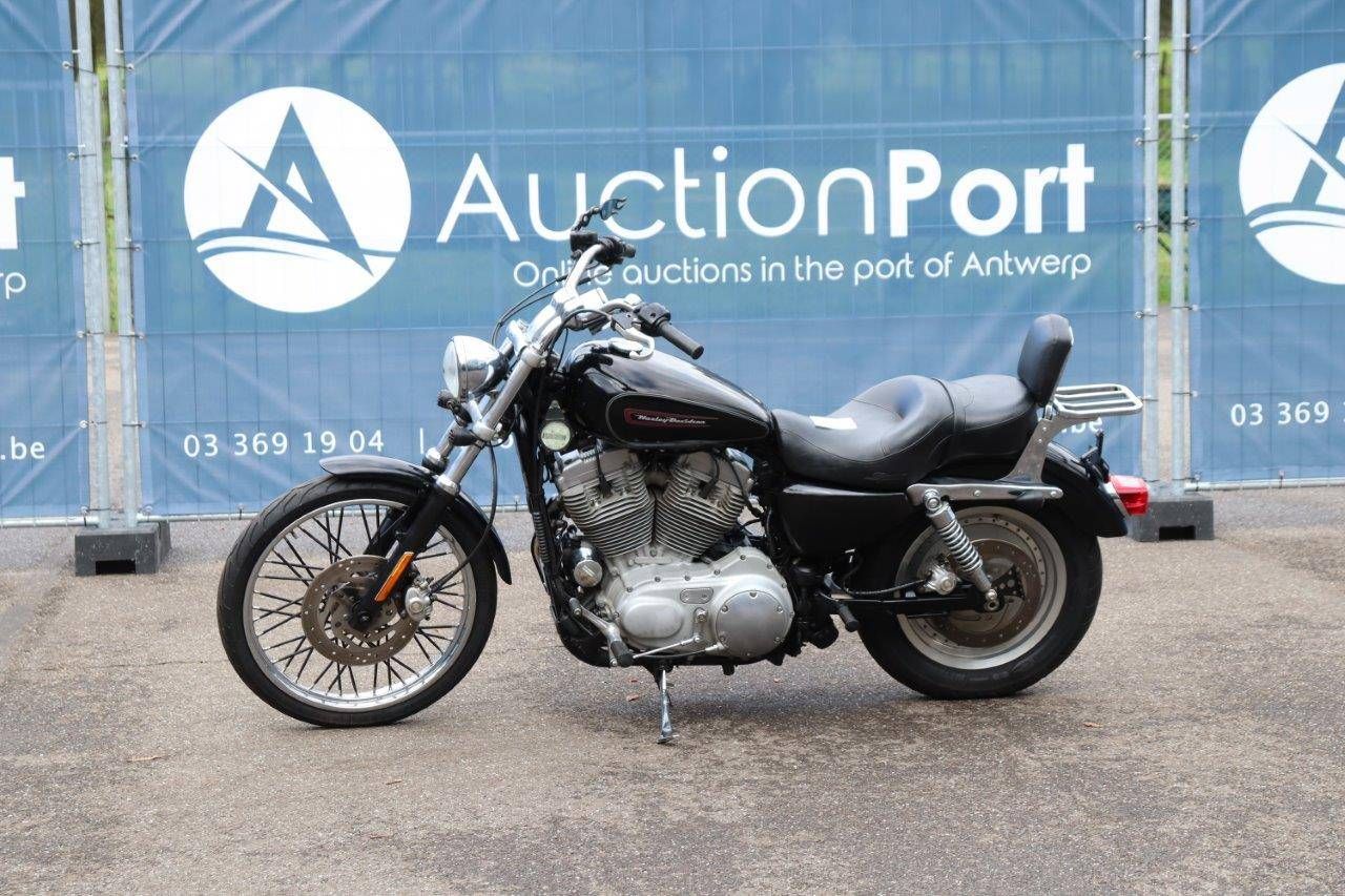 Motorcycle Harley-Davidson Sporter XL 883 Petrol 2008