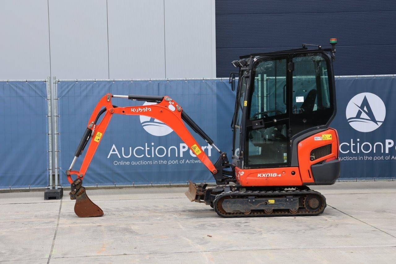 Mini digger Kubota KX018-4 Diesel 16hp 2022