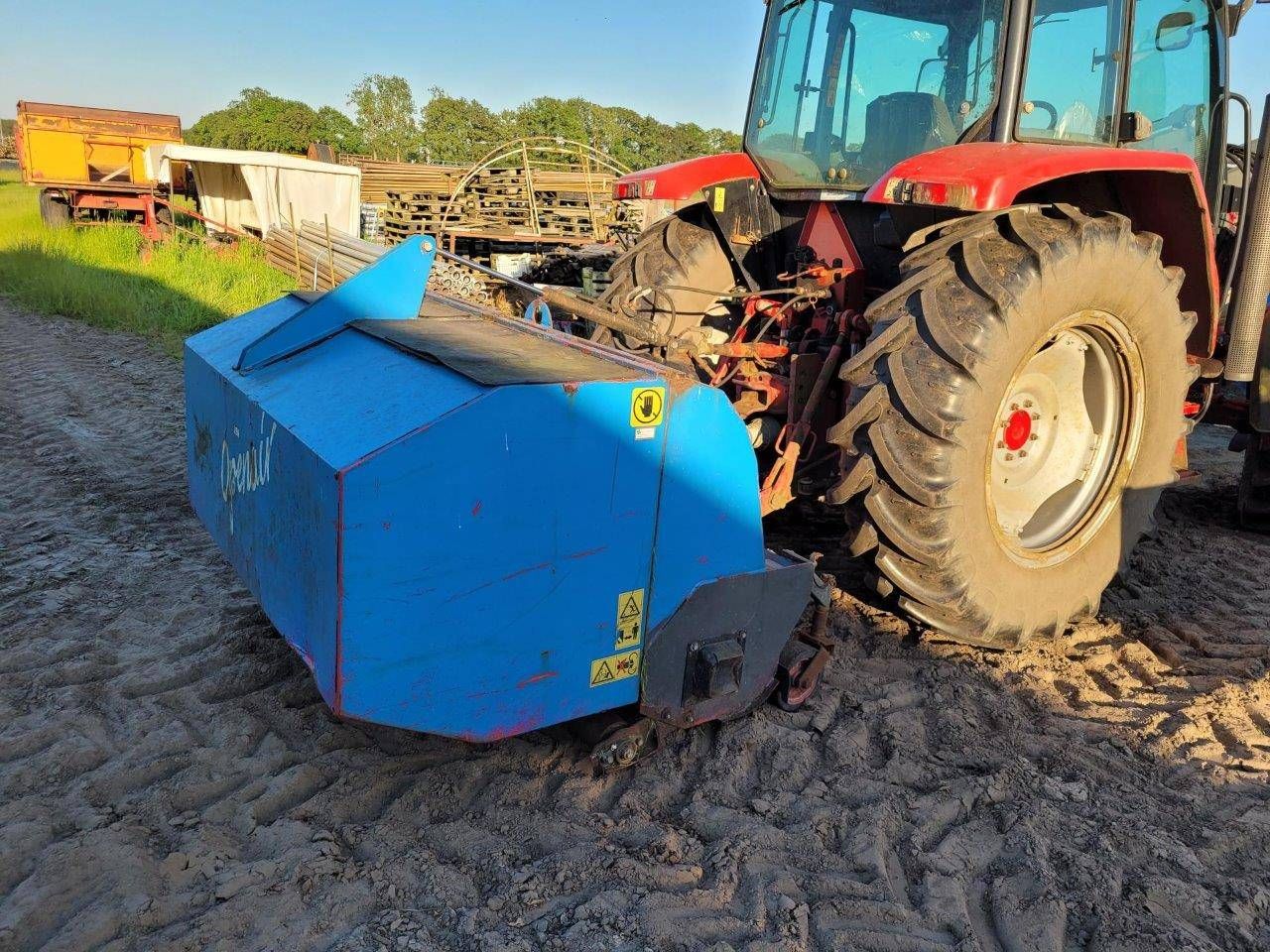 Flail mower 150cm with collection box