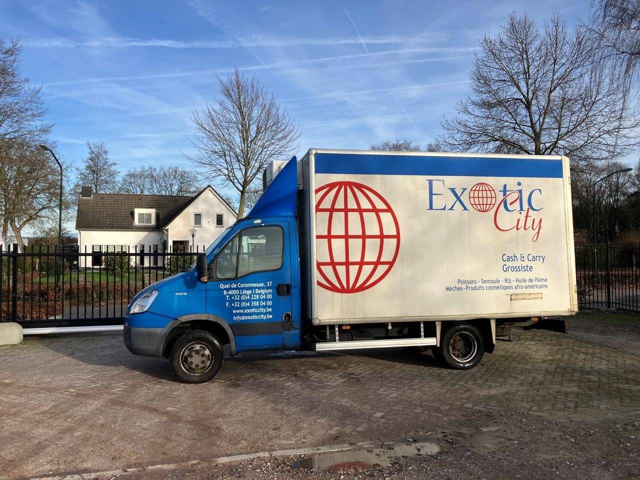 Refrigerated truck Iveco 50C18 Diesel 