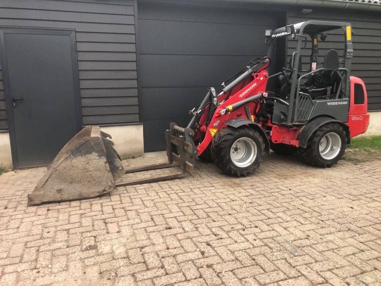 Wheel loader Weidemann 1260 Diesel 2017