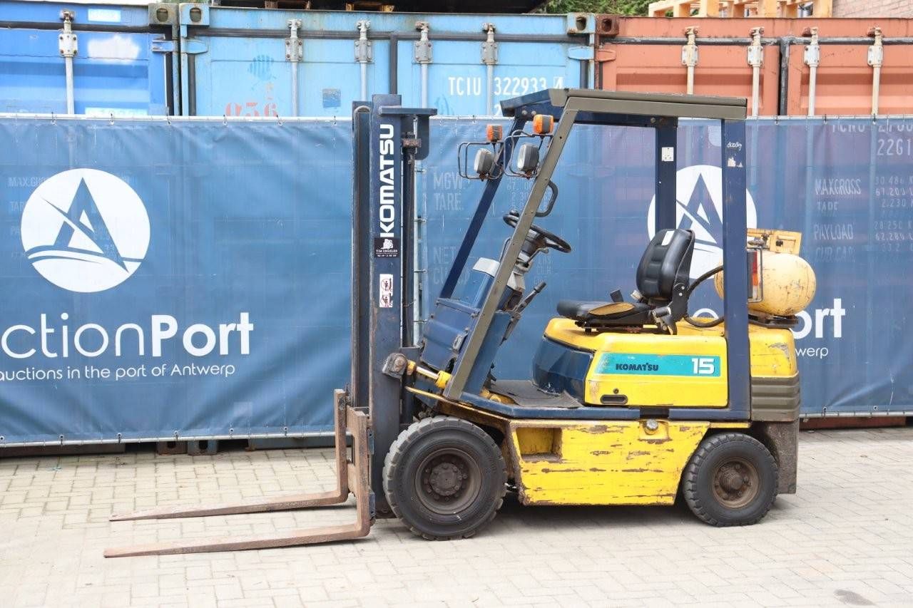 Forklift Komatsu FG15T-1 LPG 1500kg 3.0m 1995