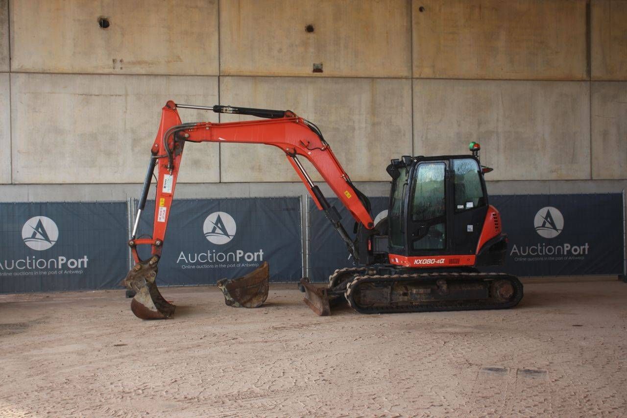 Crawler excavator Kubota KX080-4α Diesel 2019
