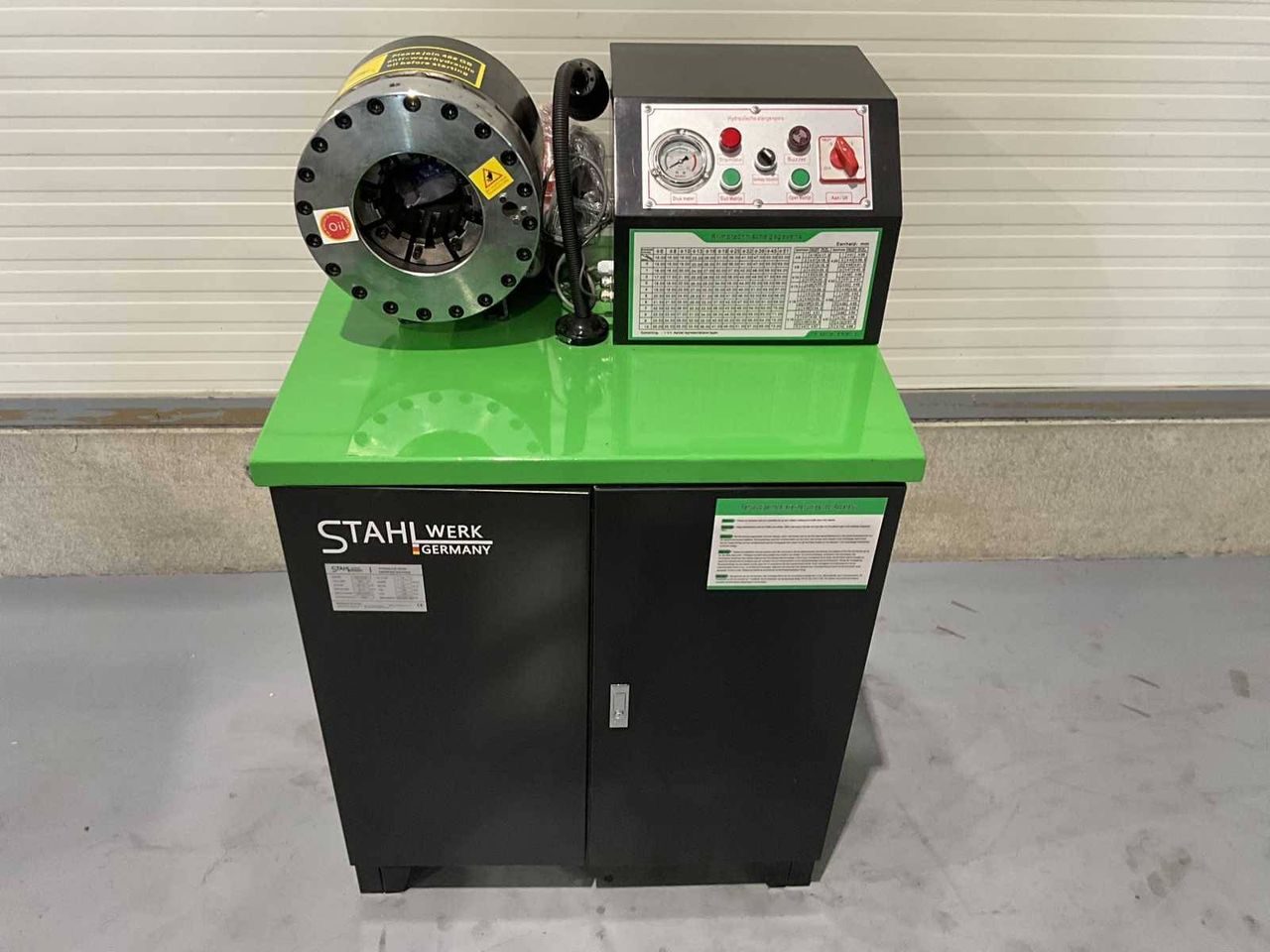 Hydraulic hose press Stahlwerk SW-C100 Electric 2023 New