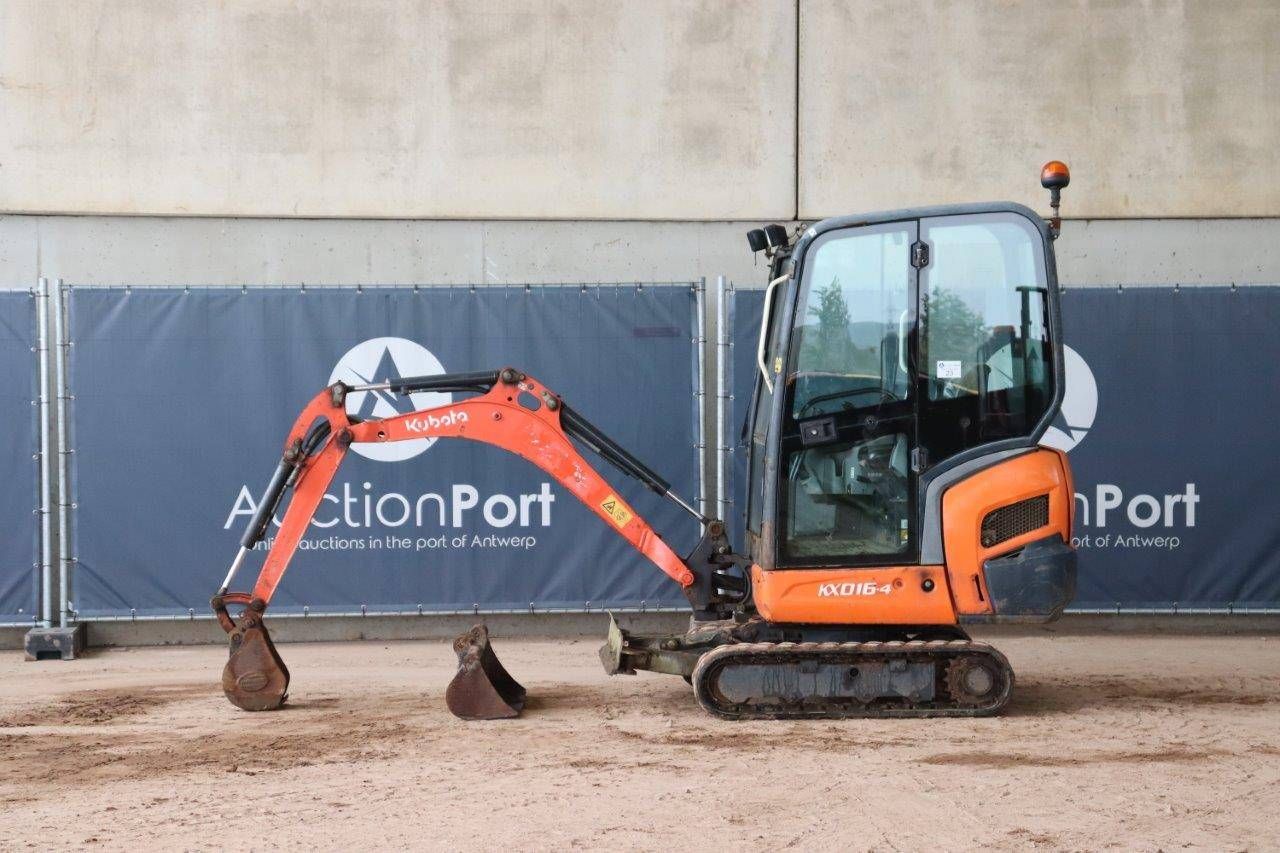 Mini digger Kubota KX016-4 Diesel 2015