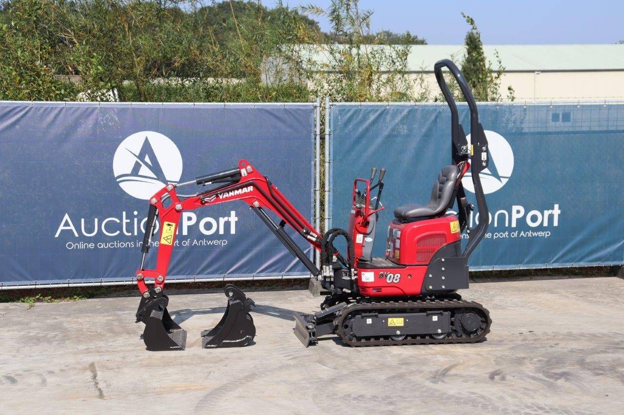 Mini Excavator Yanmar SV08-1C Diesel 10hp 2022 New