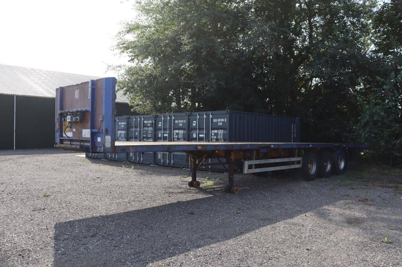 Flatbed trailer Pacton T3-004 39000kg 
