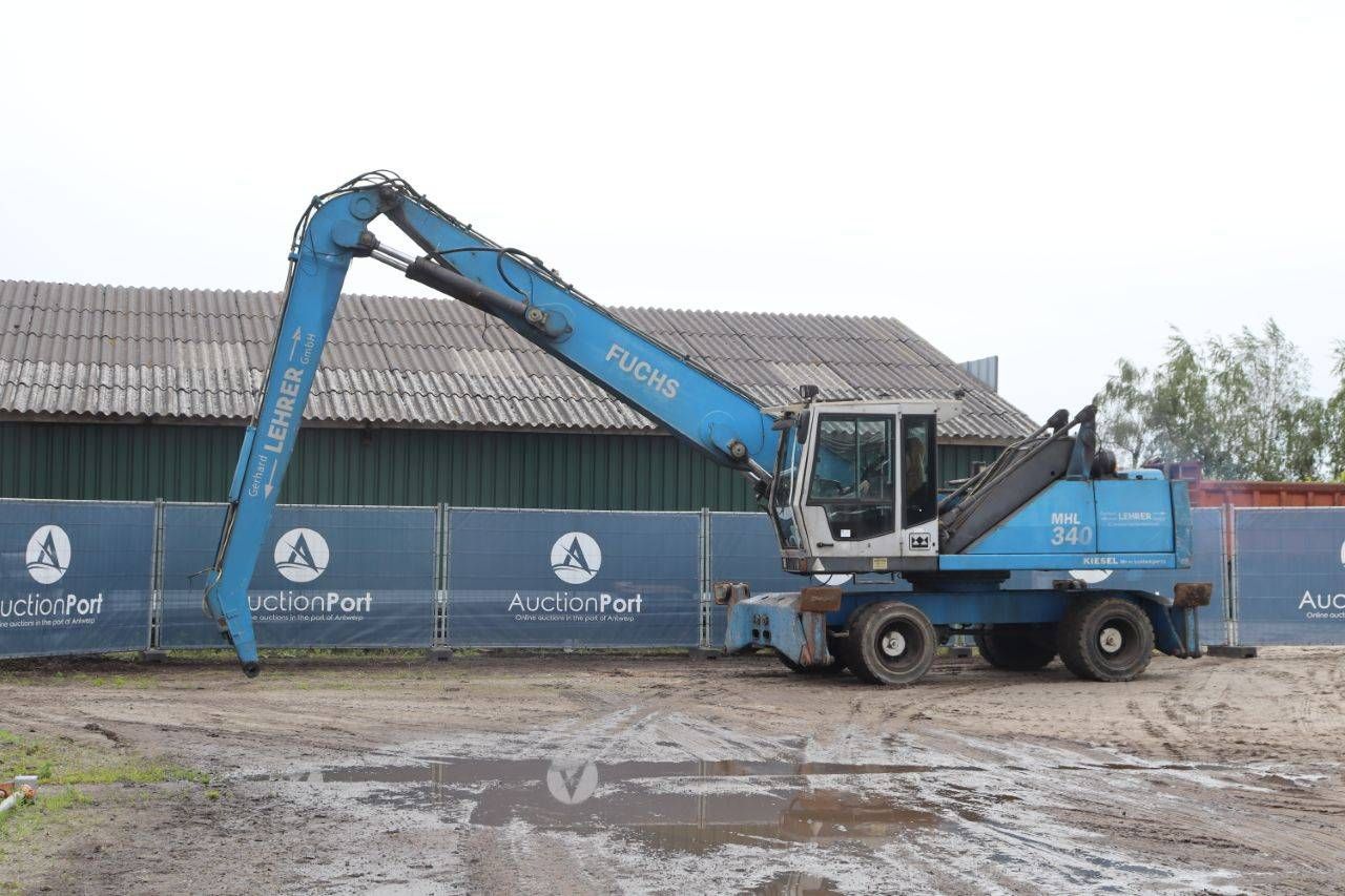Wheel excavator Terex MHL 340 Diesel 114kW 2006