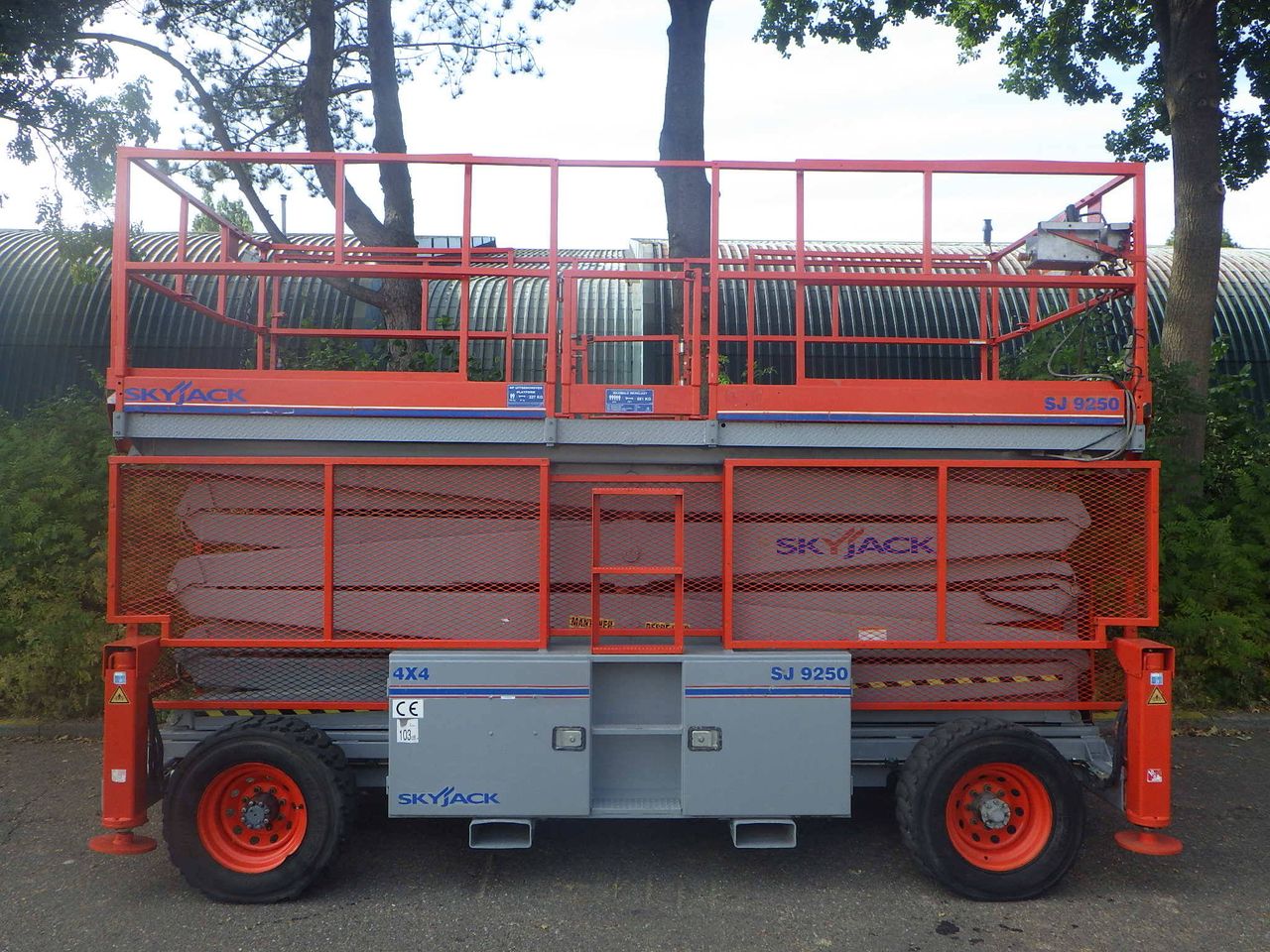 Scissor lift SkyJack SJ9250RT Diesel 17.24m 2007