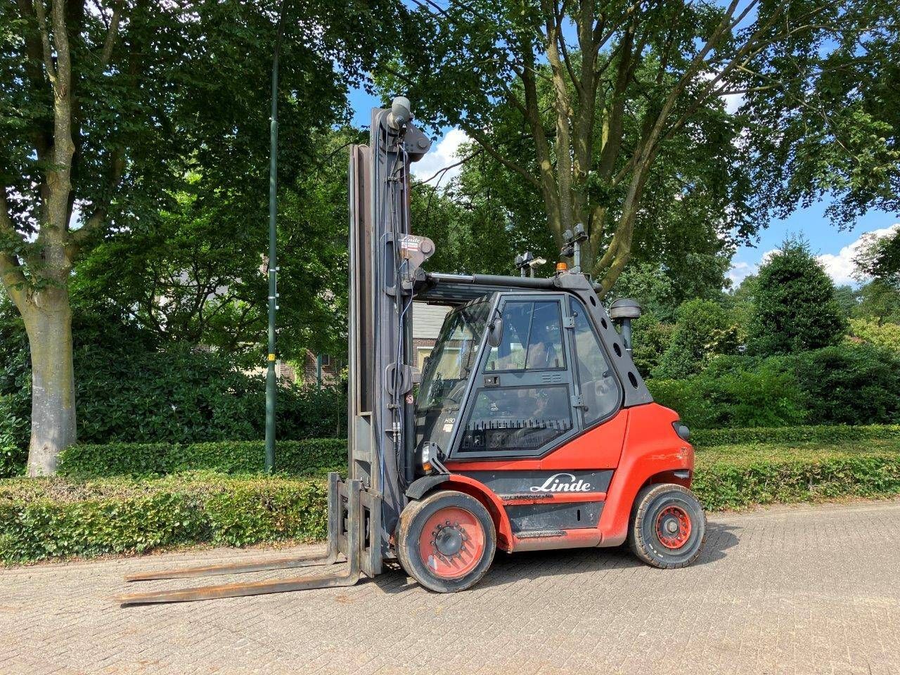 Forklift Linde H80D-02 Diesel 8000kg