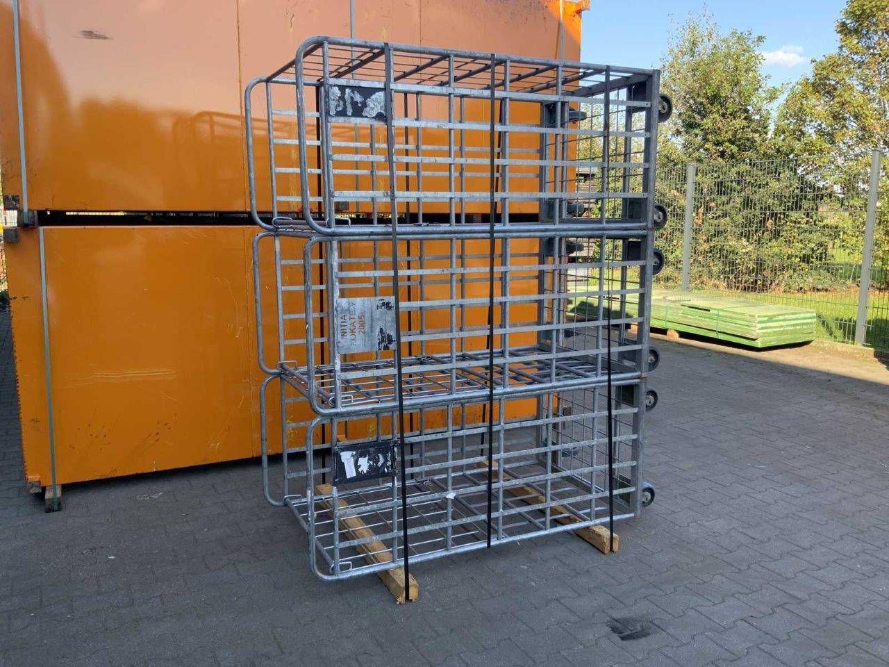 Roll container 830x645x1700mm 3 pieces