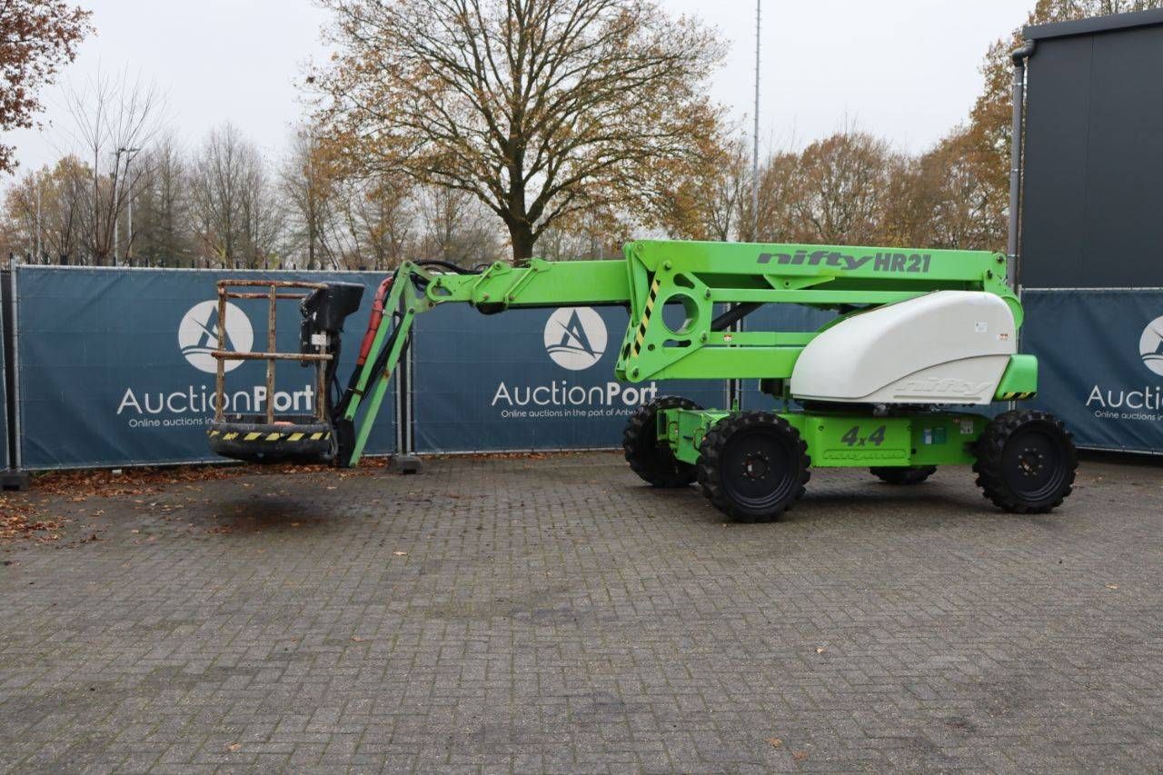Knikarmhoogwerker Niftylift HR21 D 4x4 Diesel 20.8m 2014