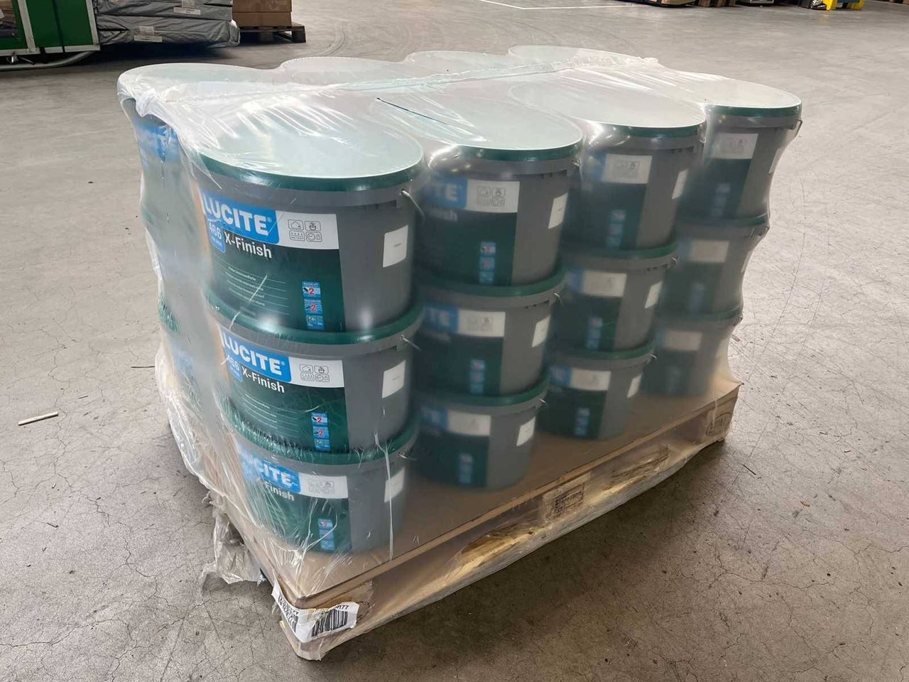 Pot Verf Dörken Lucite X-Finish 12L RAL9016 24 Stuks