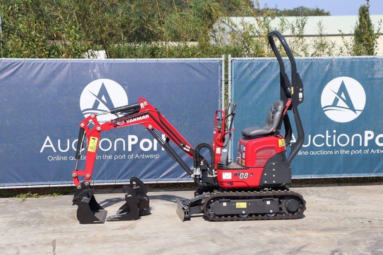 Mini excavator Yanmar SV08-1C Diesel 10hp 2022 New