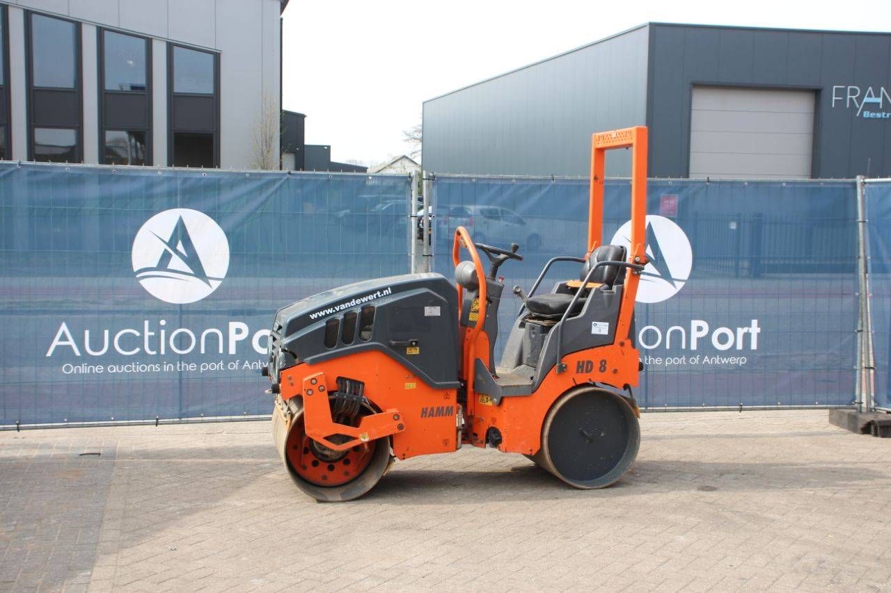 Vibratory roller Hamm HD 8 VV Diesel 15kW 2015