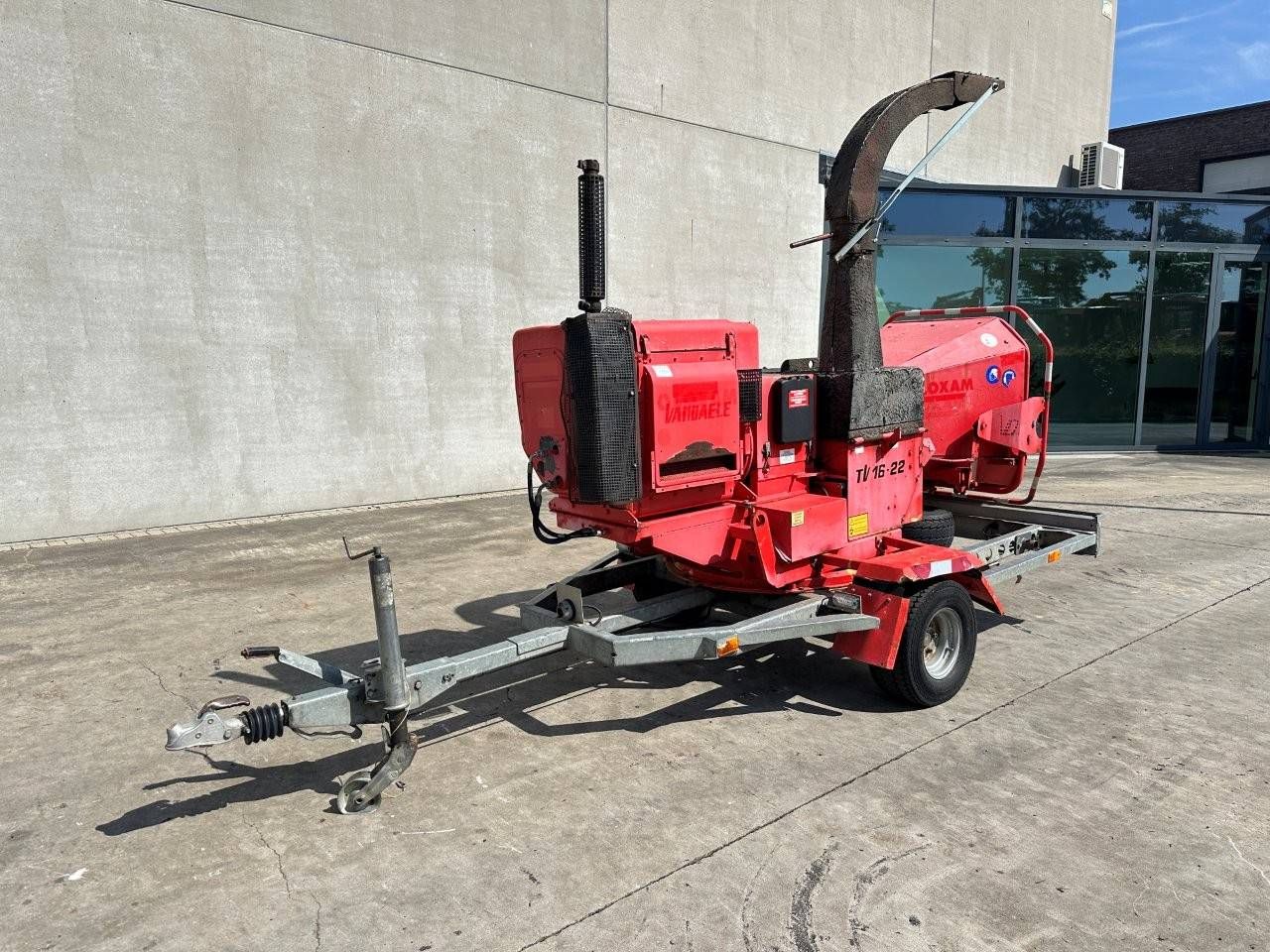 Wood Chipper Vandaele TV1622D Diesel 2017