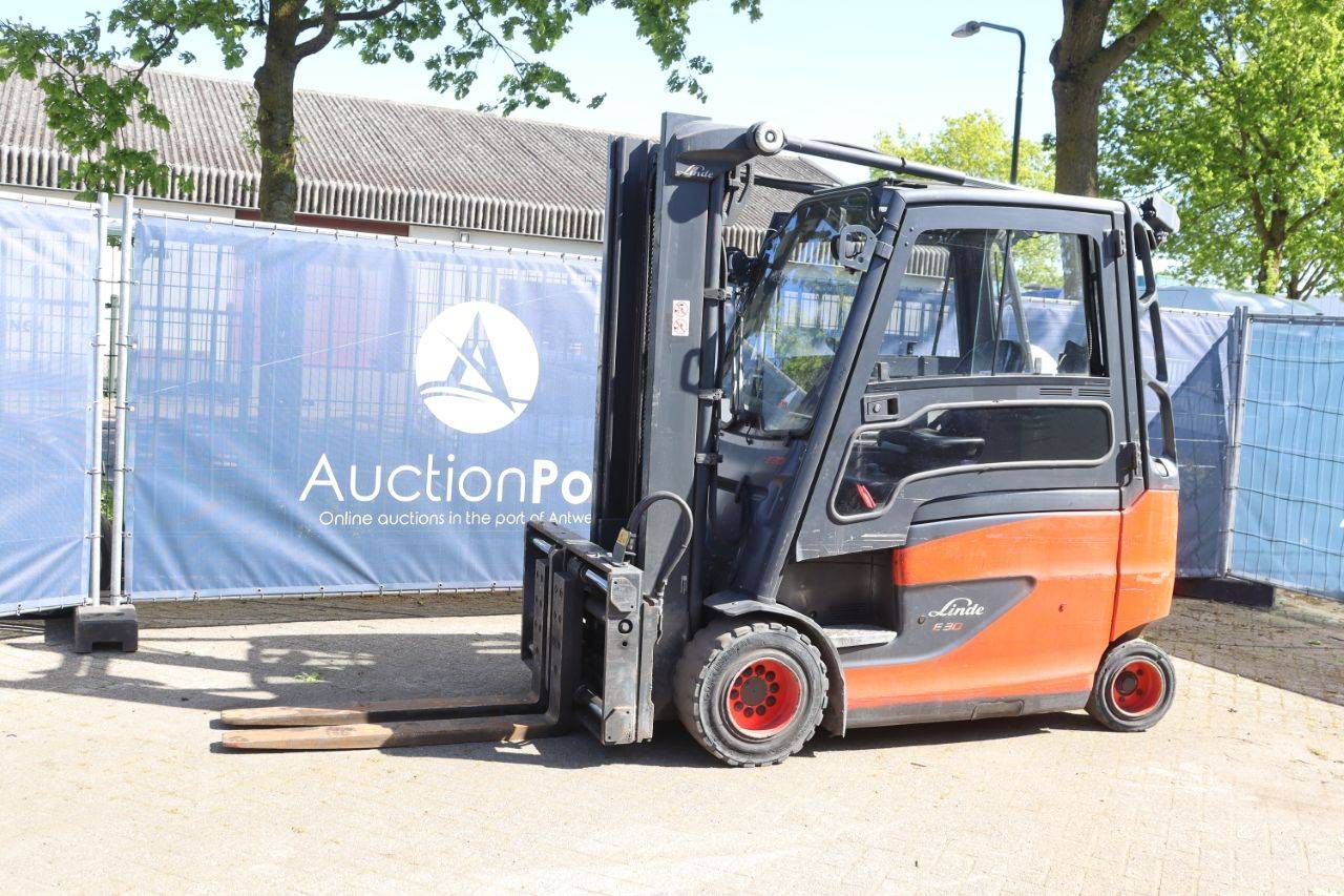 Linde E30HL-01/600 Electric Forklift 3000kg 2020