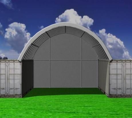 Container Shelter C2040H 6x12x2m