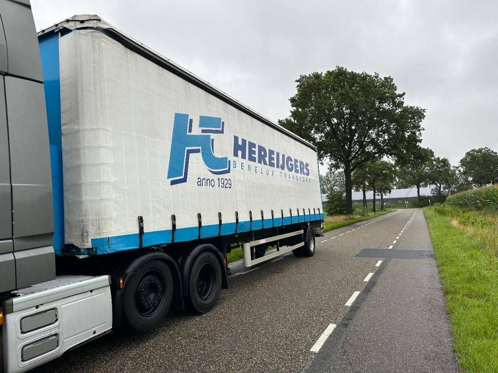 Sliding curtain semi-trailer Groenewegen DRO-10-10B