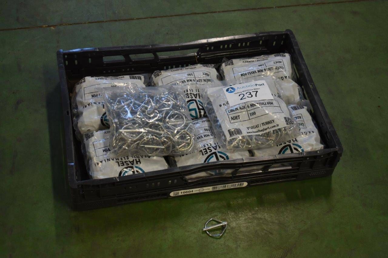 Retaining clips 6mm 800 pieces New