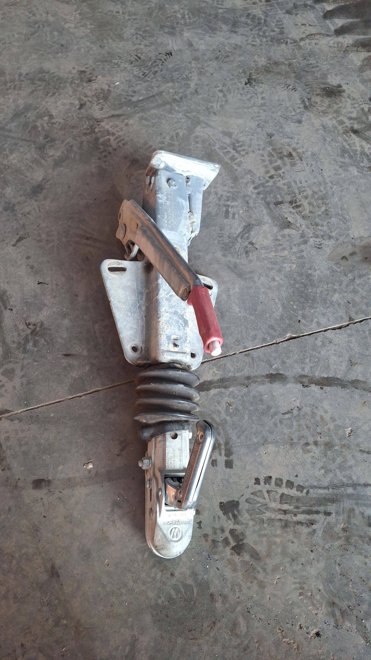 Overrun brake Alko