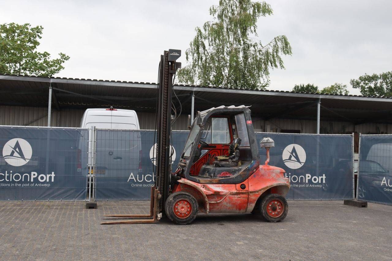 Linde H40D-04 Diesel Forklift 4000kg 5.5m 2001