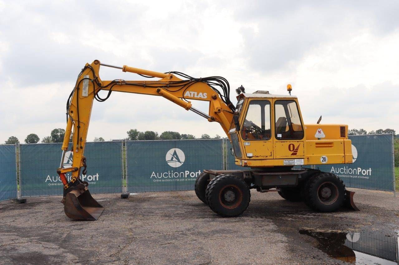 Wheeled excavator Atlas 1304 Diesel 71hp 1992