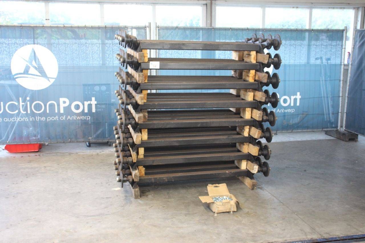 Lot of Wheel Axles Knott 32x with lot of hexagon bolts New