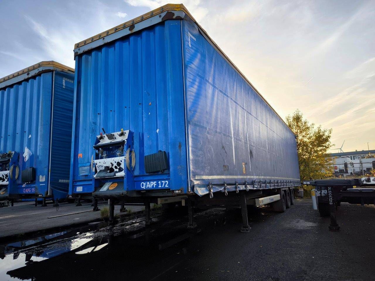 Curtainsider trailer Krone DS 41000kg
