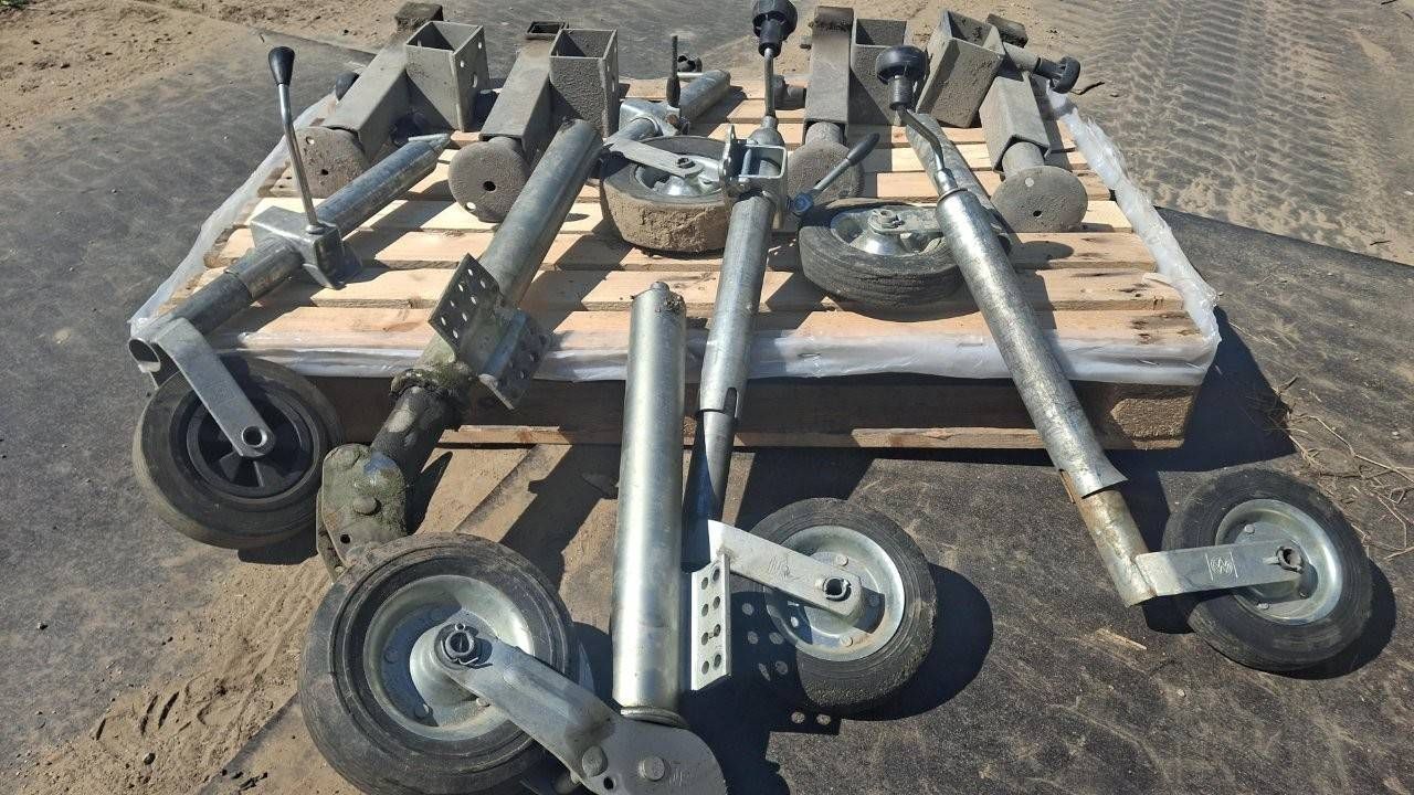 Lot of Nose Wheels and Support Legs