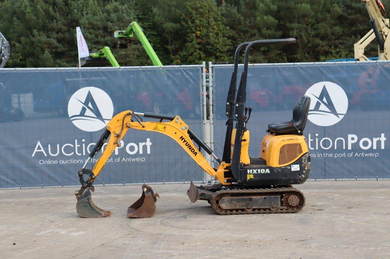 Mini excavator Hyundai HX10A Diesel 13.5hp 2020