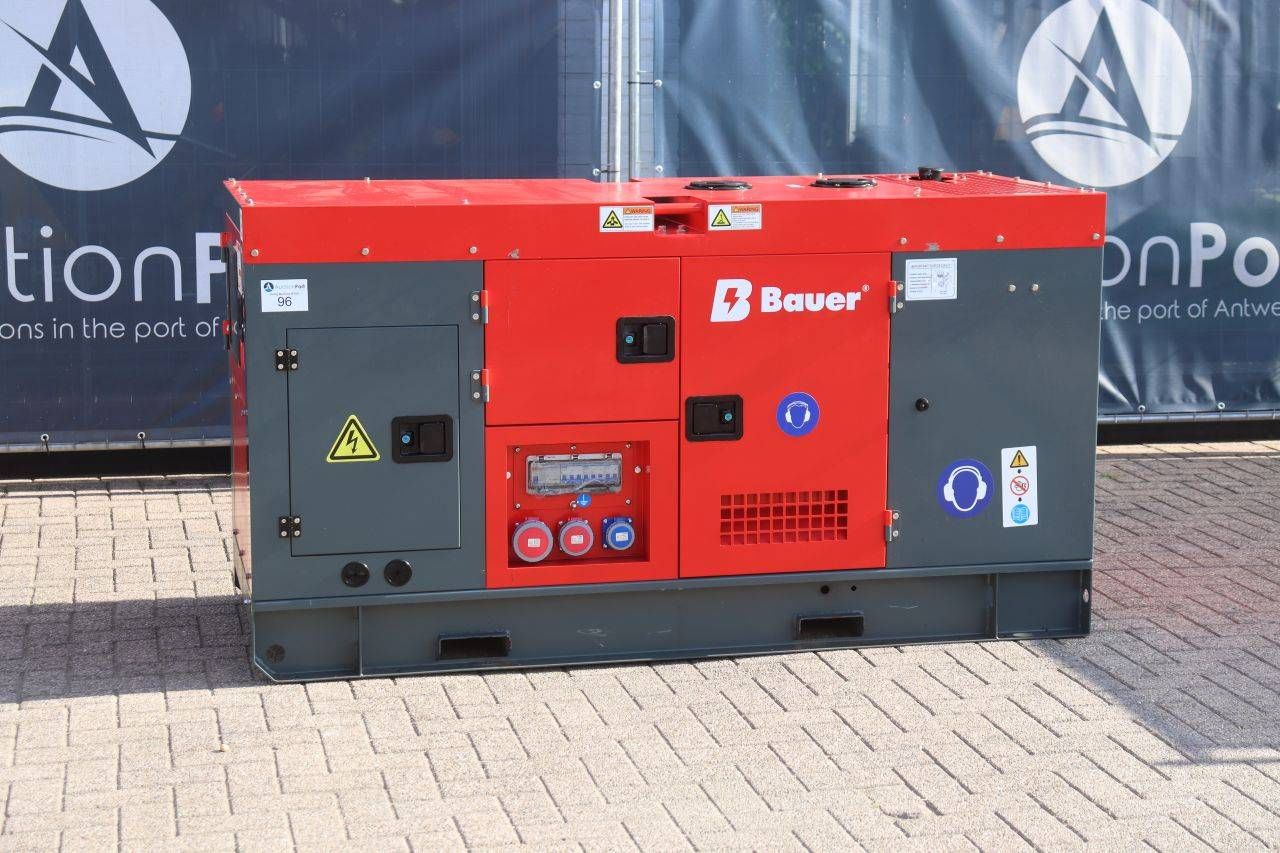 Generatore diesel Bauer STC-30 da 37,5 kVA, anno 2026, nuovo.