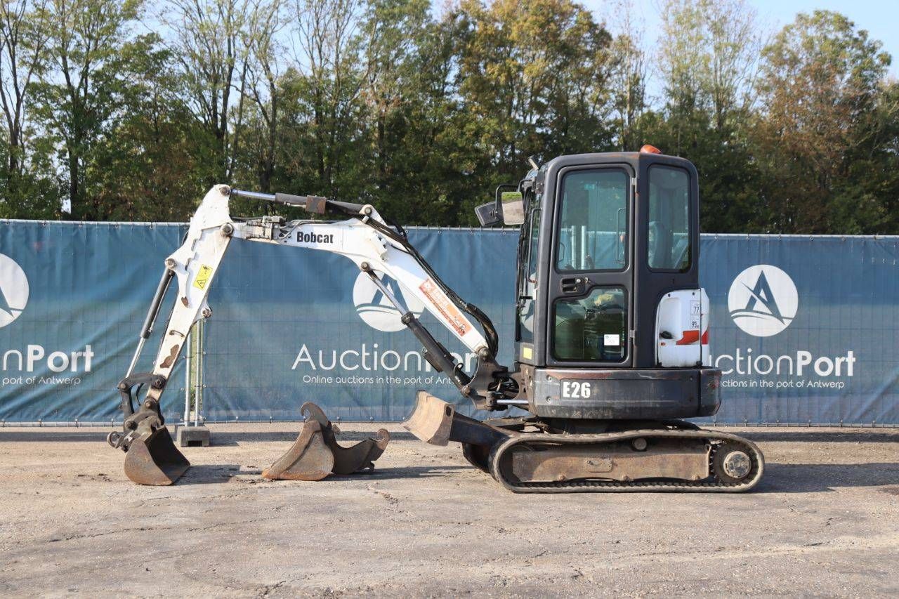 Crawler excavator Bobcat E26 Diesel 15.3kW 2015