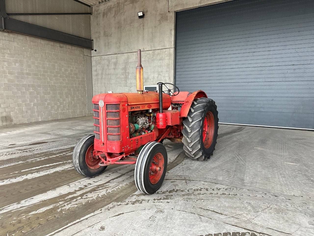 Tractor Oldtimer VOLVO BM470 Diesel