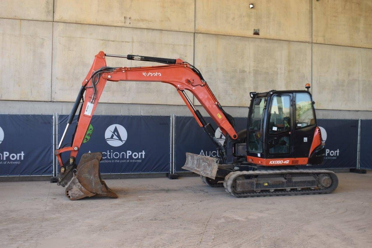 Crawler excavator Kubota KX080-4A Diesel 2017