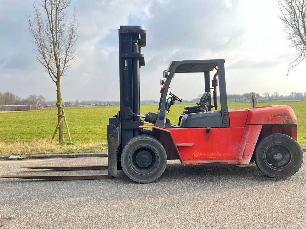 Forklift Hangcha CPCD100 Diesel 10000kg 4.0m 2012