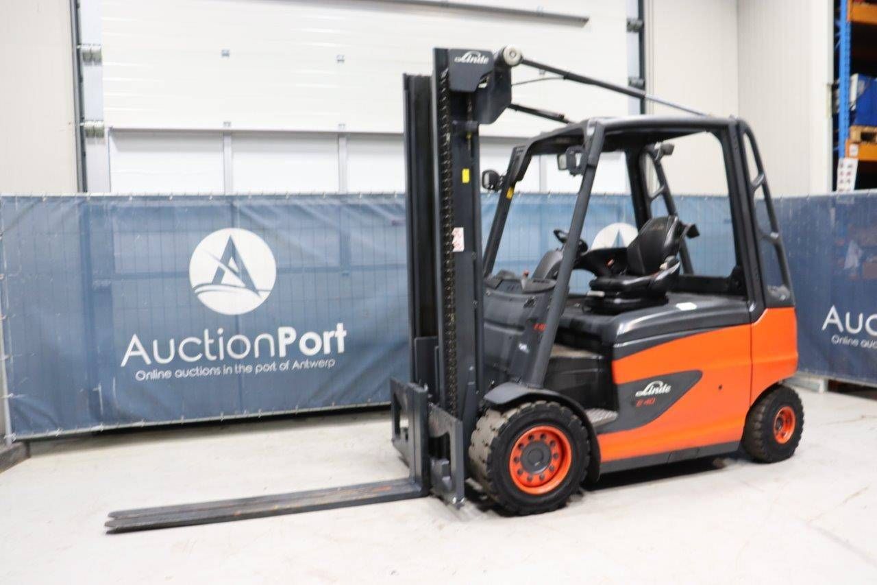 Forklift Linde E40H-01/600 Electric 4000kg 3.7m 2011
