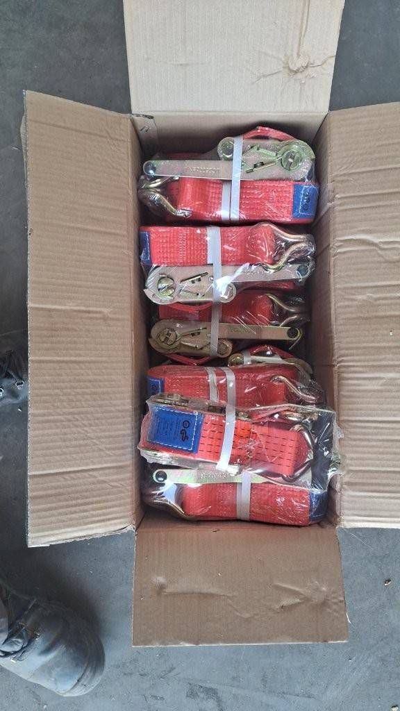 Lashing straps 5T/5m 10 pieces New
