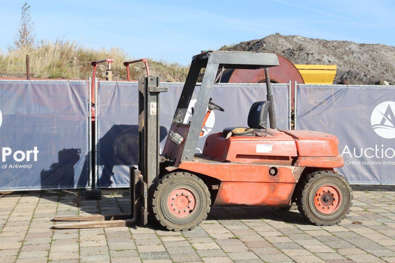 Heftruck Linde H40D Diesel 4000kg 5.05m 1980