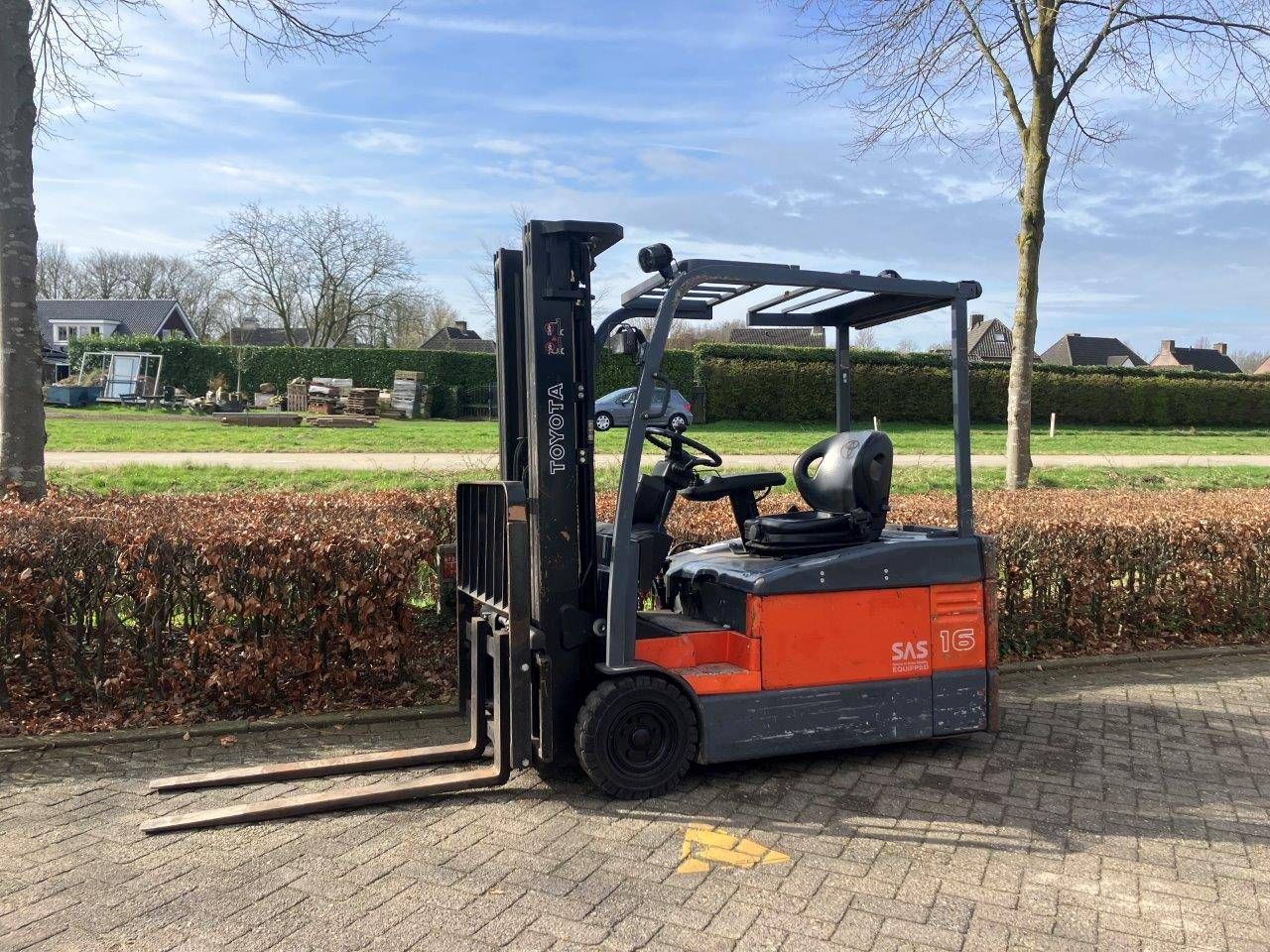 Forklift Toyota 7FBEF16 Electric 1600kg 4.7m 2005