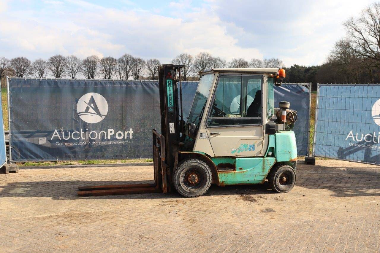 Forklift Mitsubishi FG25 LPG 2500kg 1996
