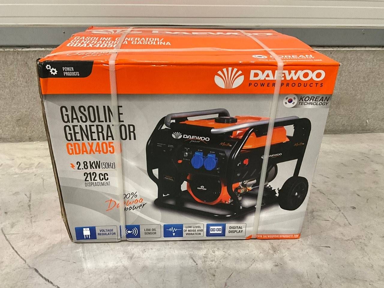 Generator Daewoo GDAX4050 4 Pieces Diesel 2kVA 2025 New