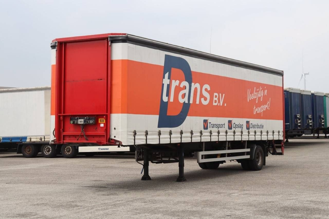 Curtainsider trailer Pacton T1 001 1999