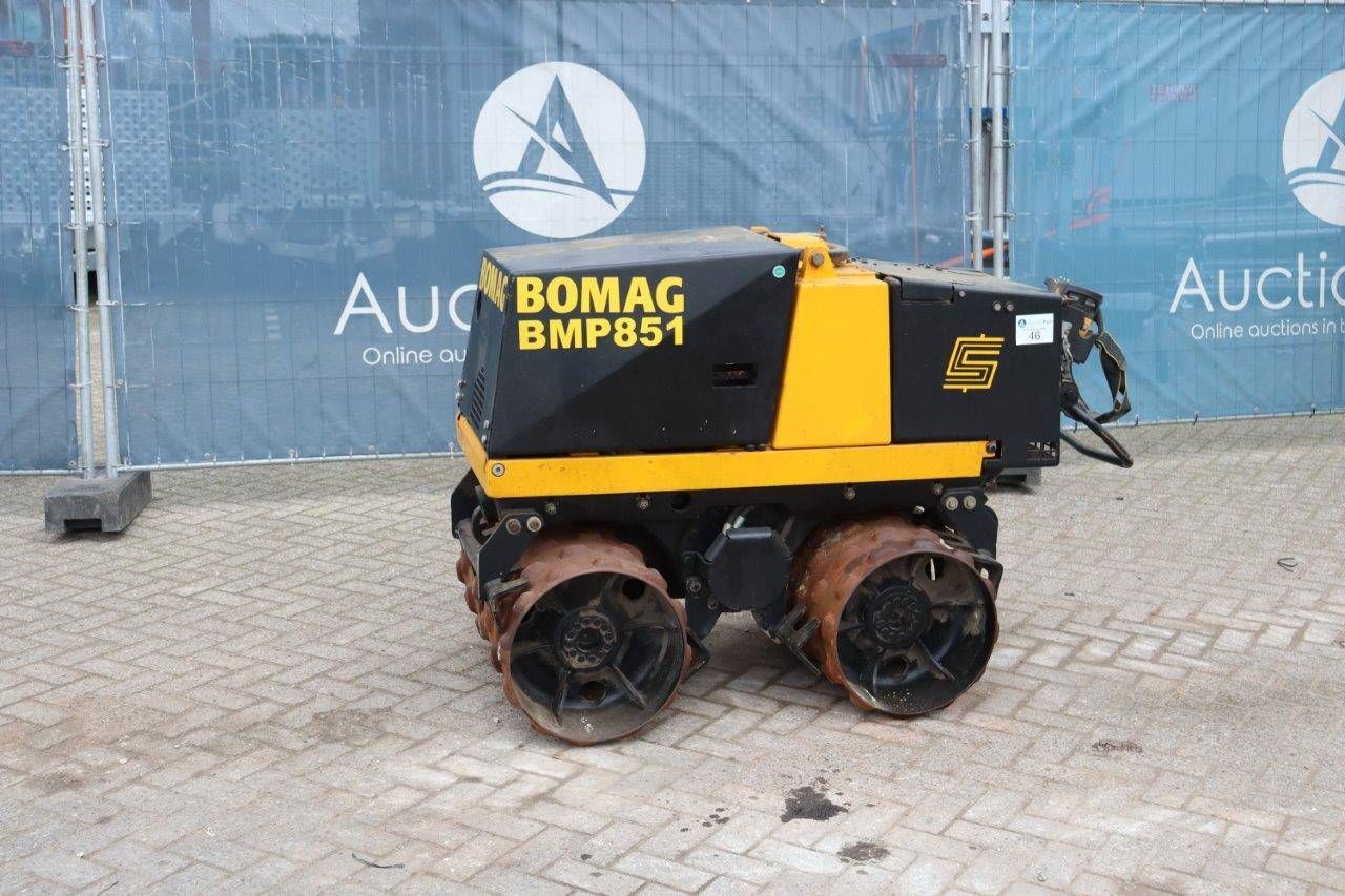Tandem roller Bomag BMP851 Diesel